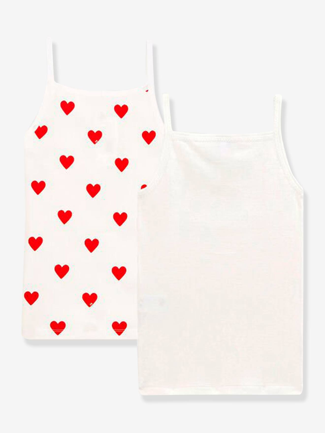 Vêtement Enfant Côte Maille Lot 3 Chemises Bretelles Petit Bateau Fille - Côte Rayée Unie Et Florale Chemises à Bretelles Vêtement Enfant Côte Maille Lot 3 Chemises Bretelles Petit Bateau Fille - Côte Rayée Unie Et Florale Chemises à Bretelles