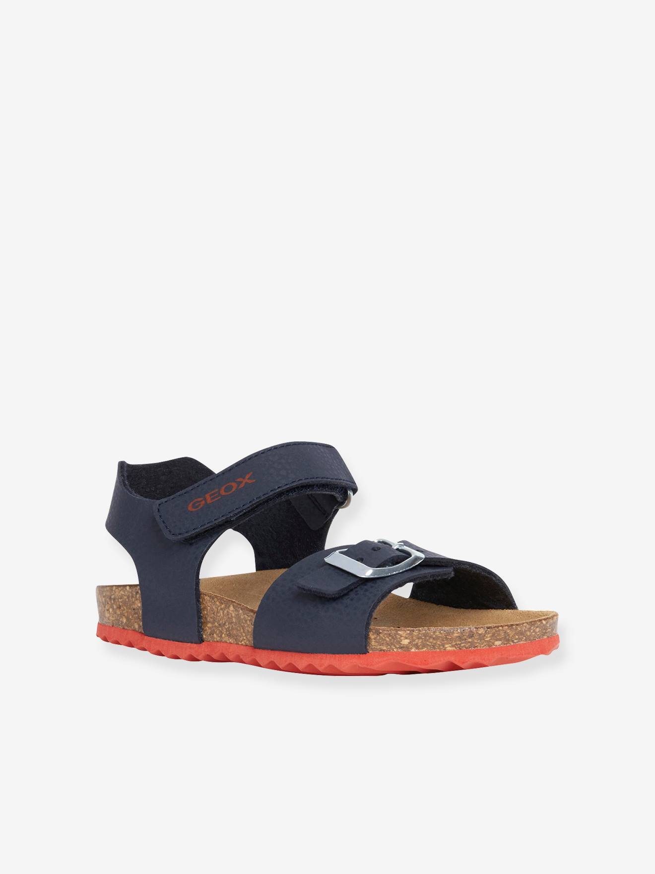 Sandales J GHITA BOY navy red