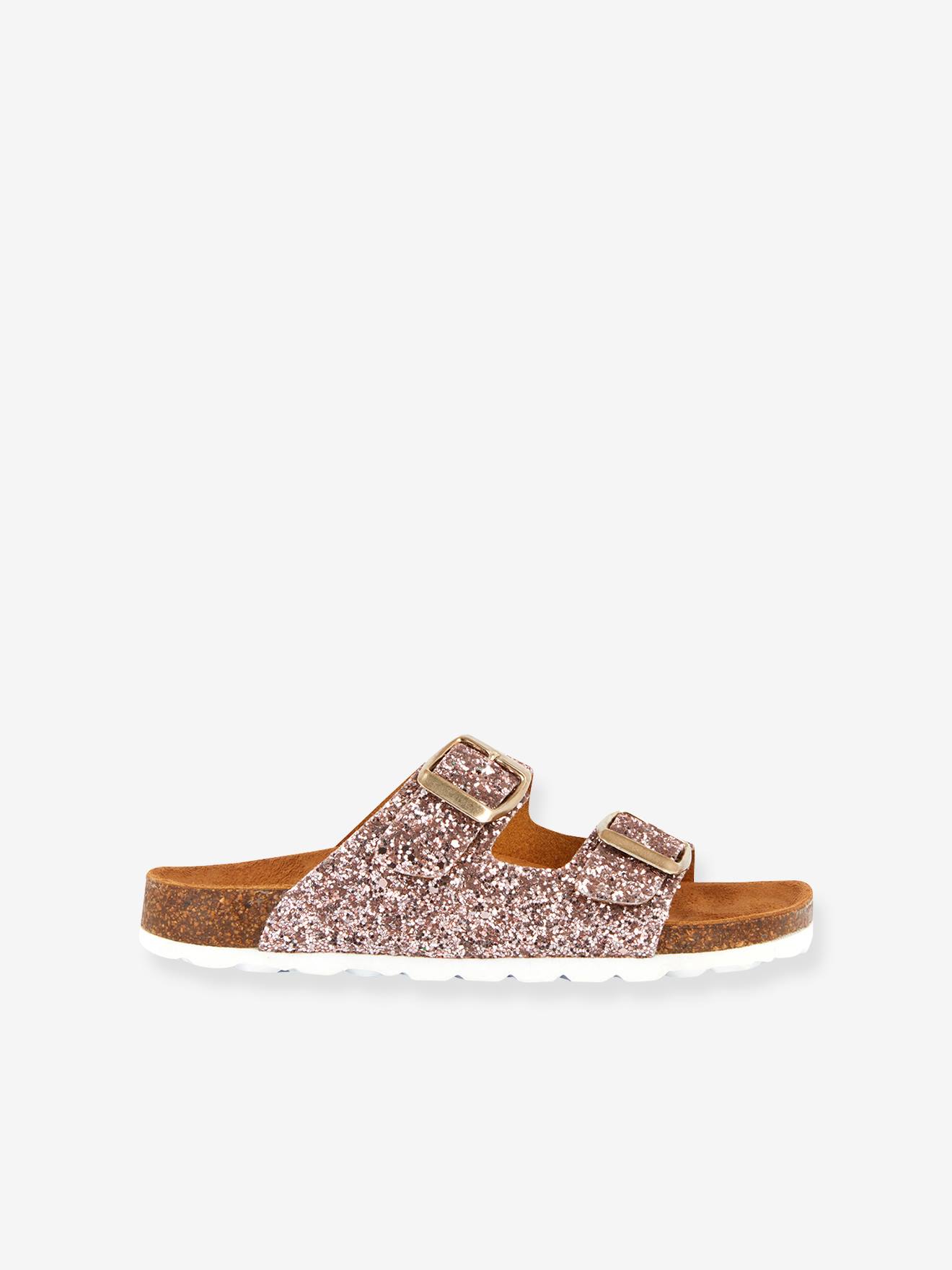 Mules Fille Zinkle Par M. Belarbi Or/rose