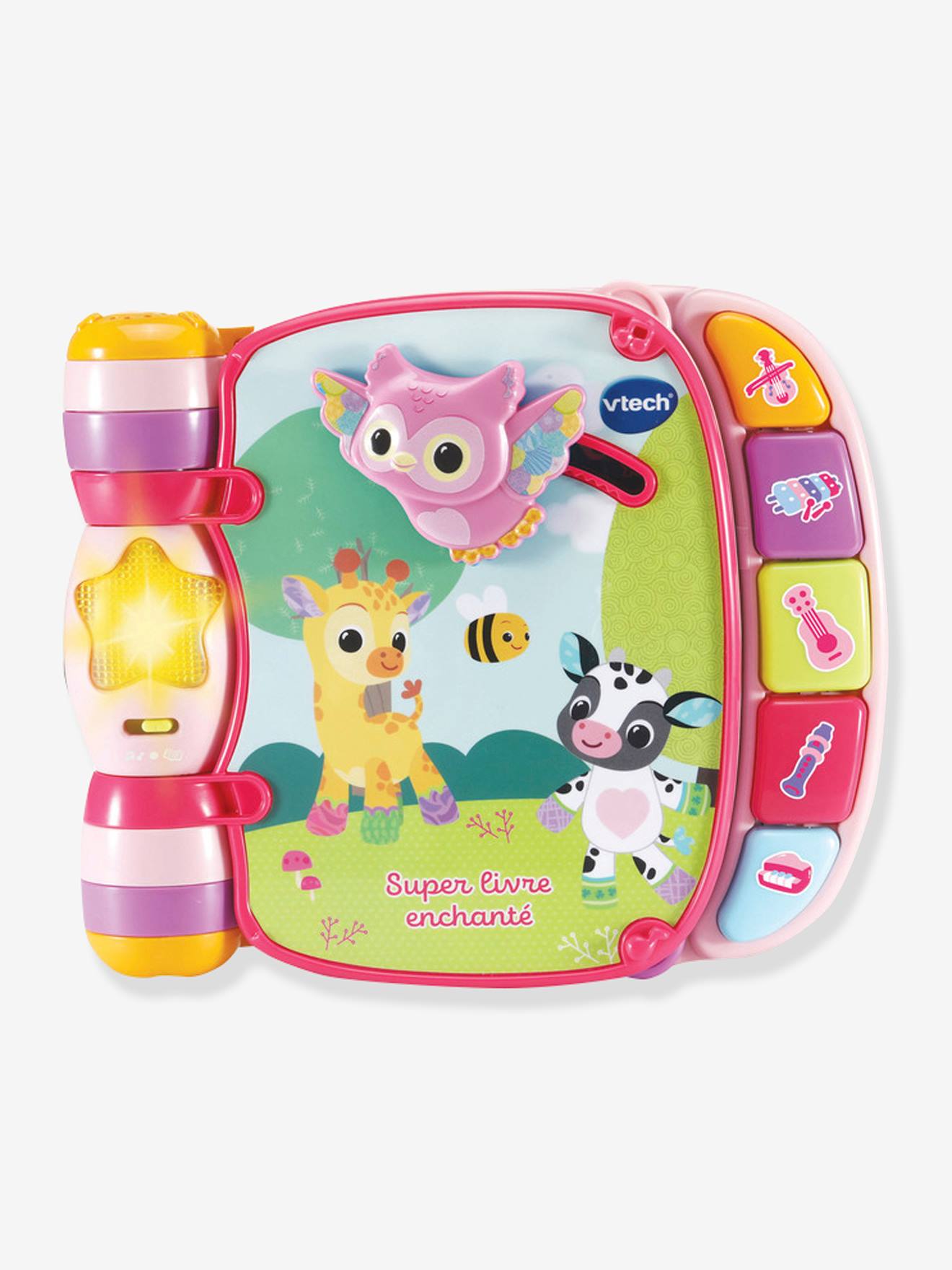 Vtech - Super Livre Enchanté Des Baby Loulous Vtech Rose