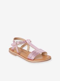 Chaussures-Sandales cuir fille
