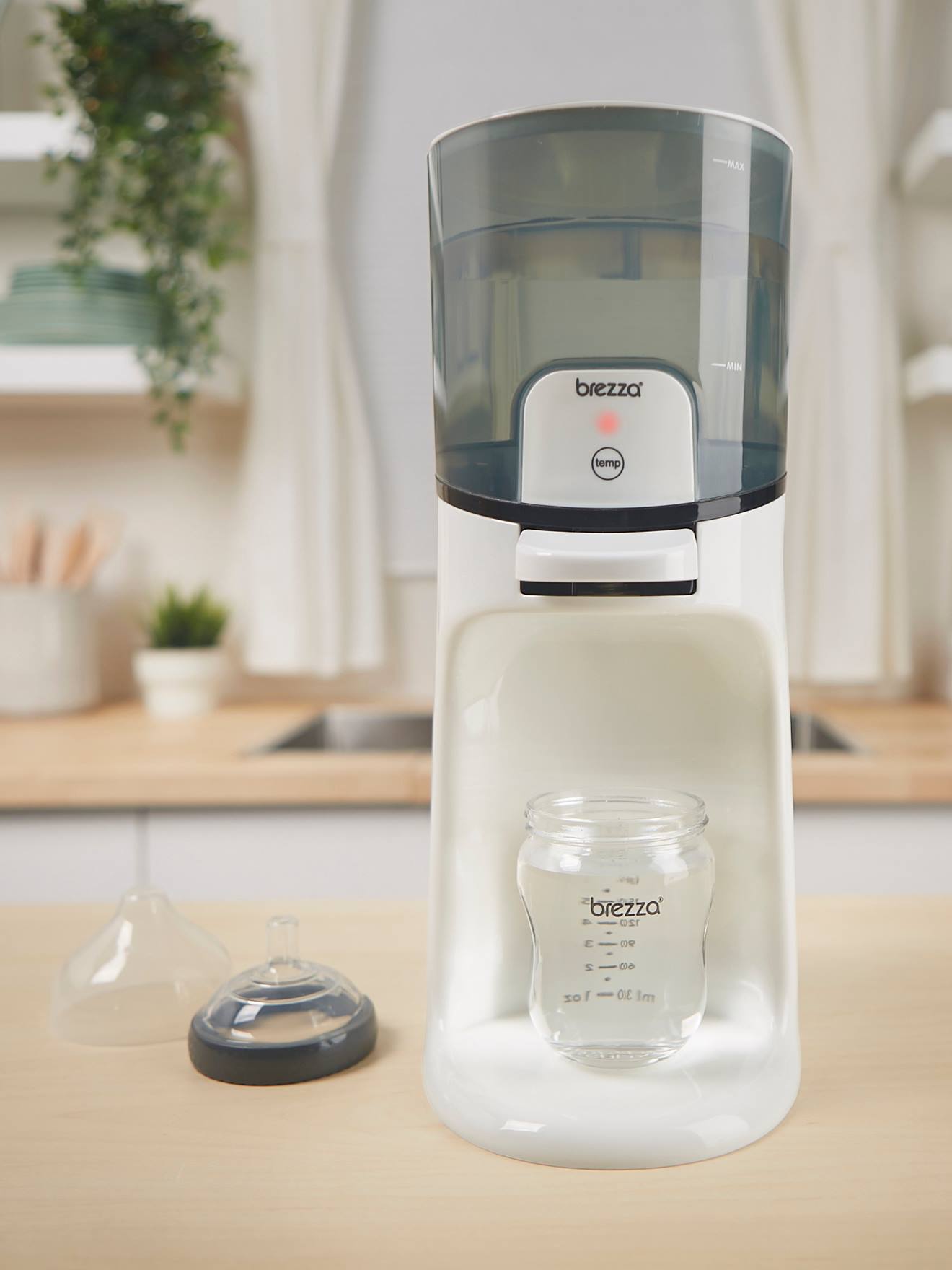 Chauffe-eau spécial biberons BABY BREZZA Instant Warmer blanc
