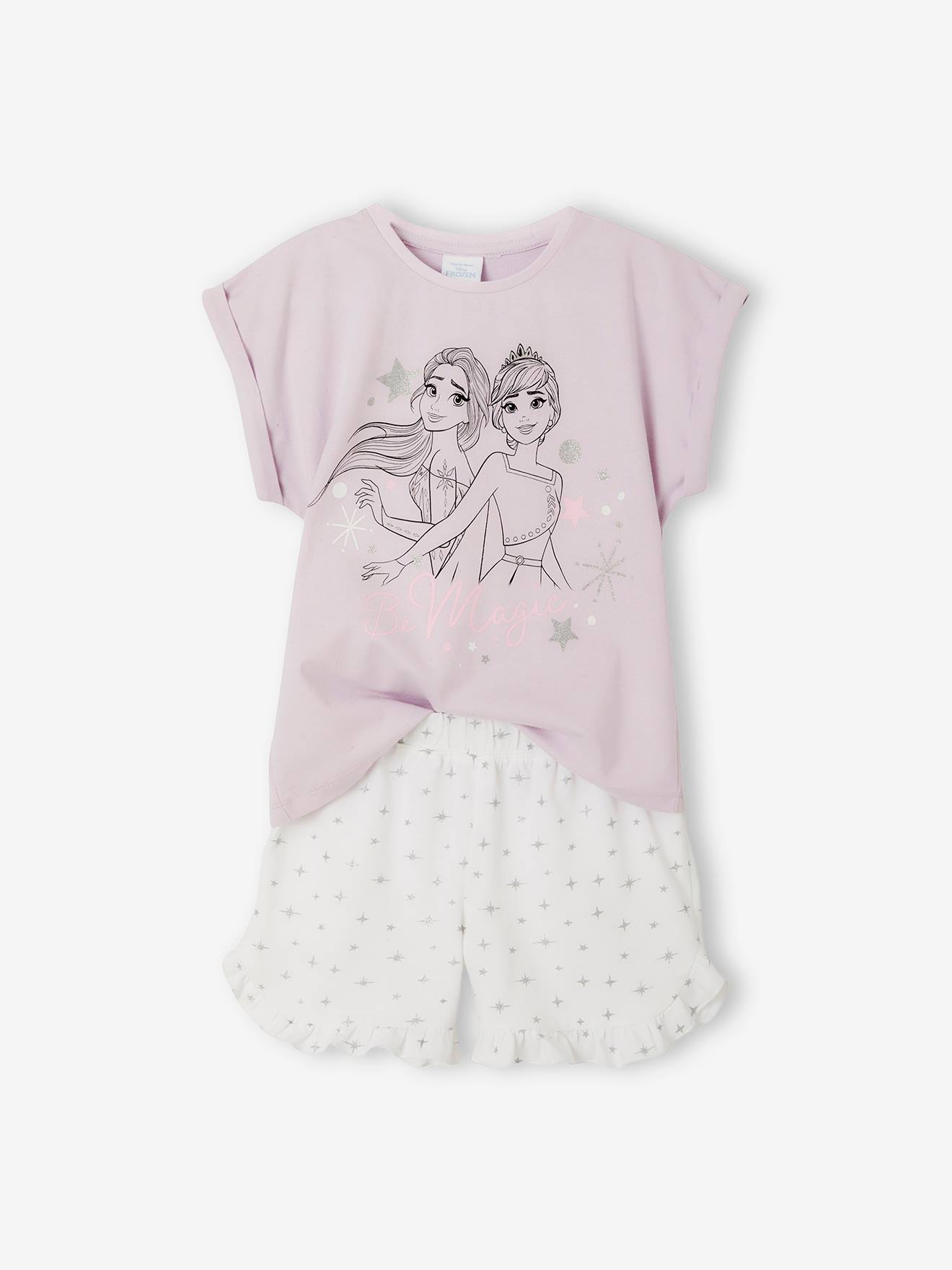 Pyjashort fille Disney® La Reine des Neiges blanc