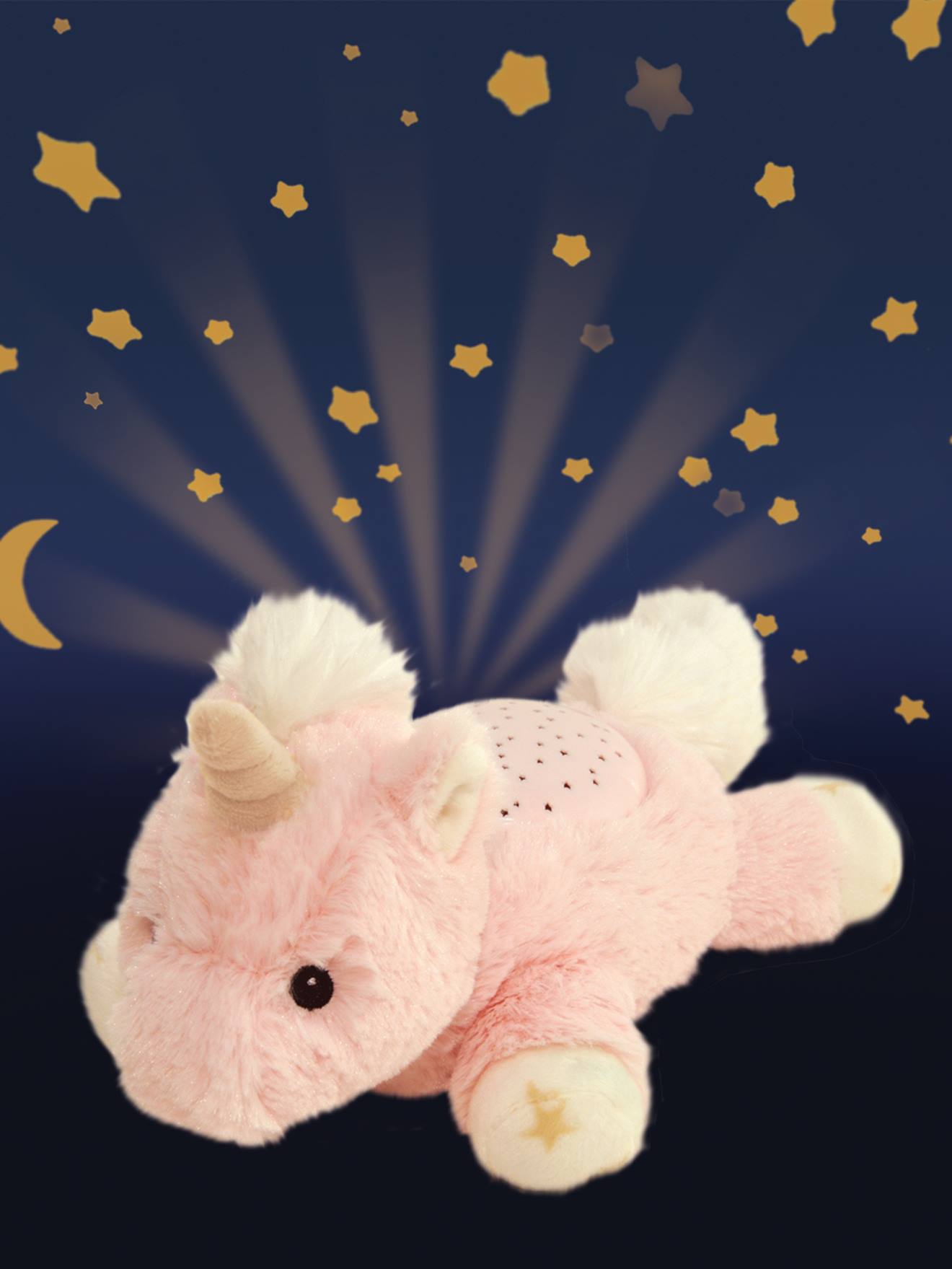 Veilleuse projecteur d'étoiles Dreams Buddies ella unicorn