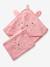 Cape de bain bébé à capuche brodée animaux Oeko-Tex® blanc+bleu+rose 10 - vertbaudet enfant 