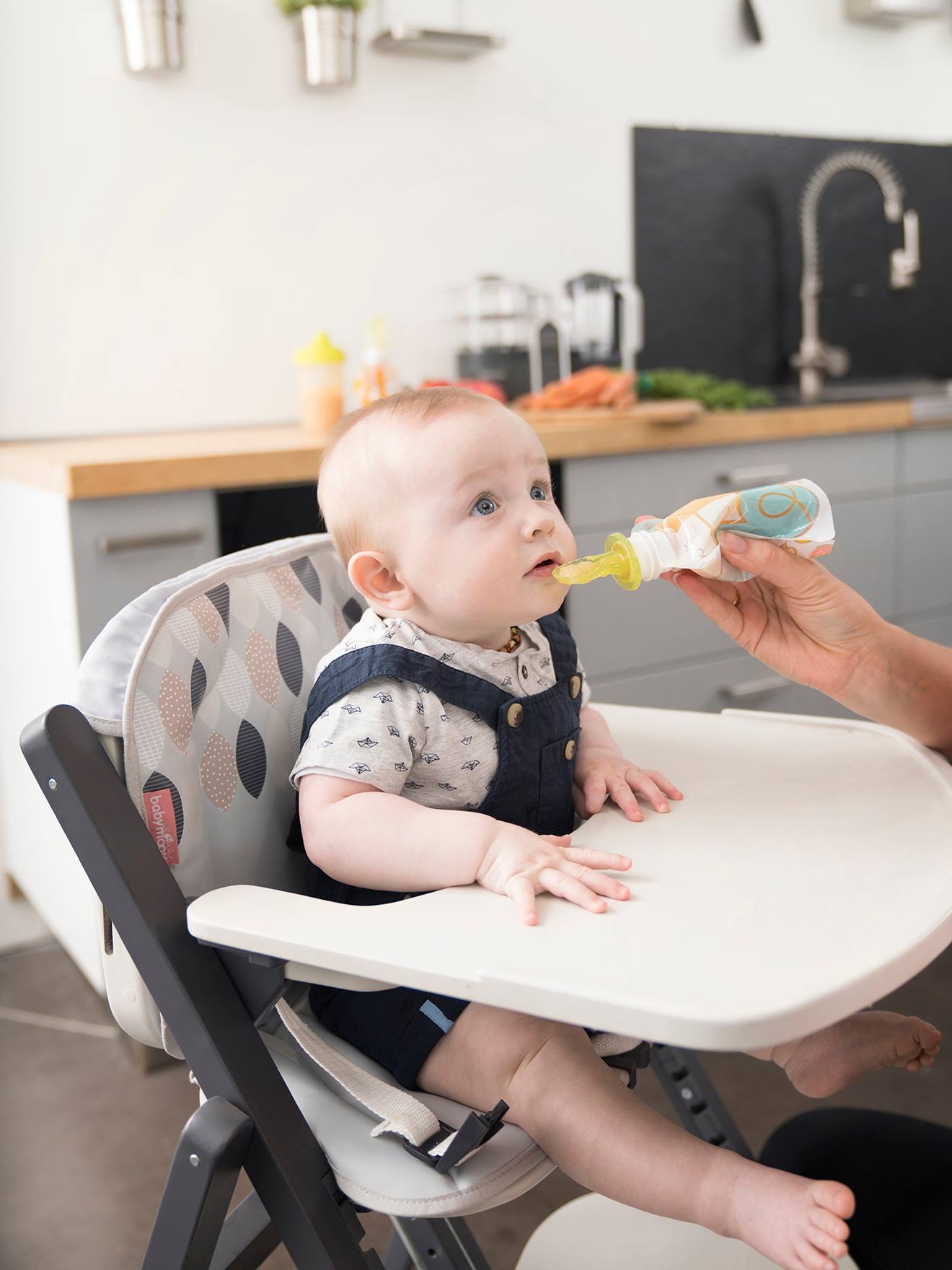 Babymoov 20 Gourdes Foodii Réutilisables sans BPA pour Bébé et Enfant 