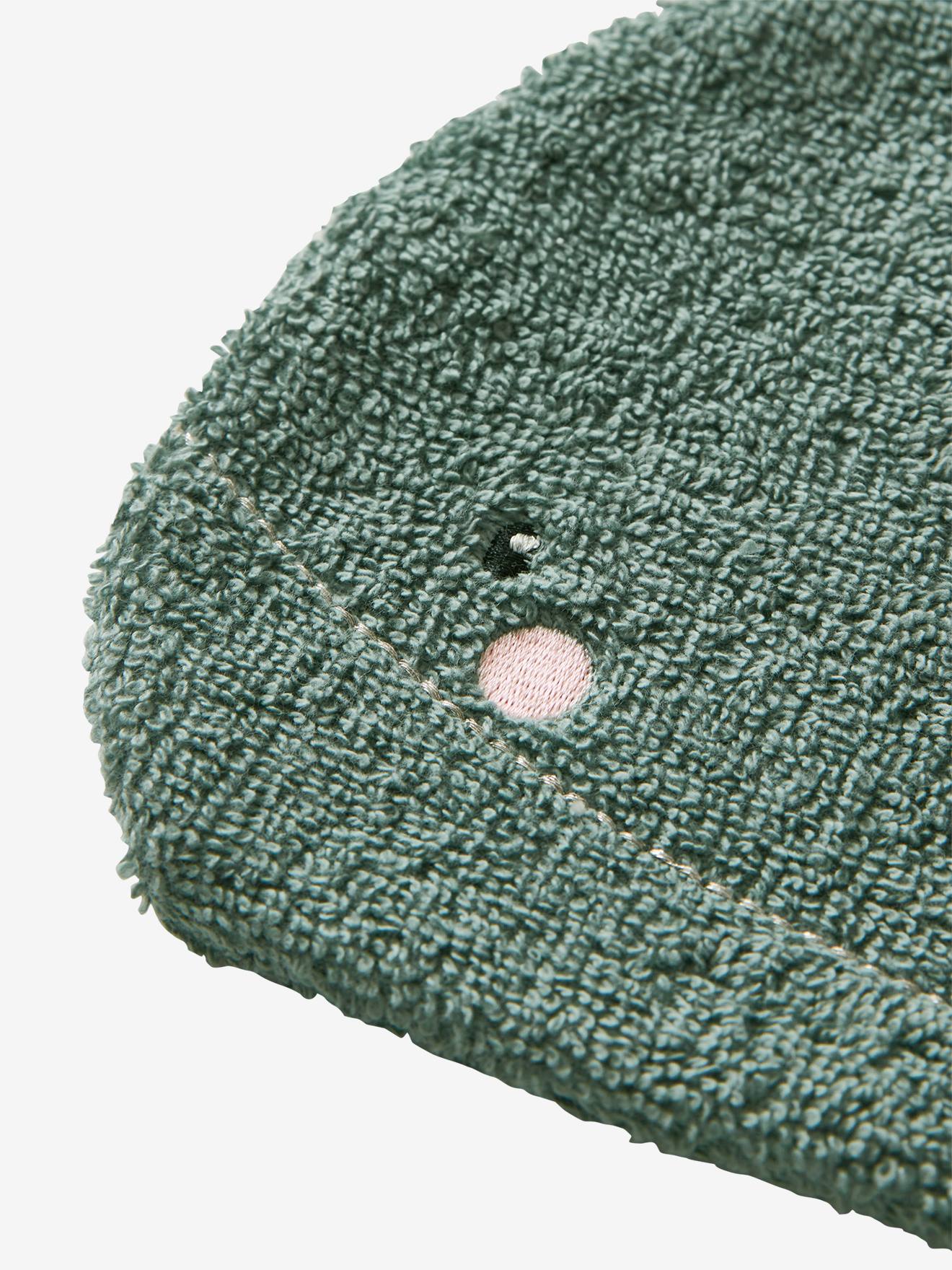 Lot de 2 gants de toilette Animorigolo bleu (Vertbaudet) - Image 2
