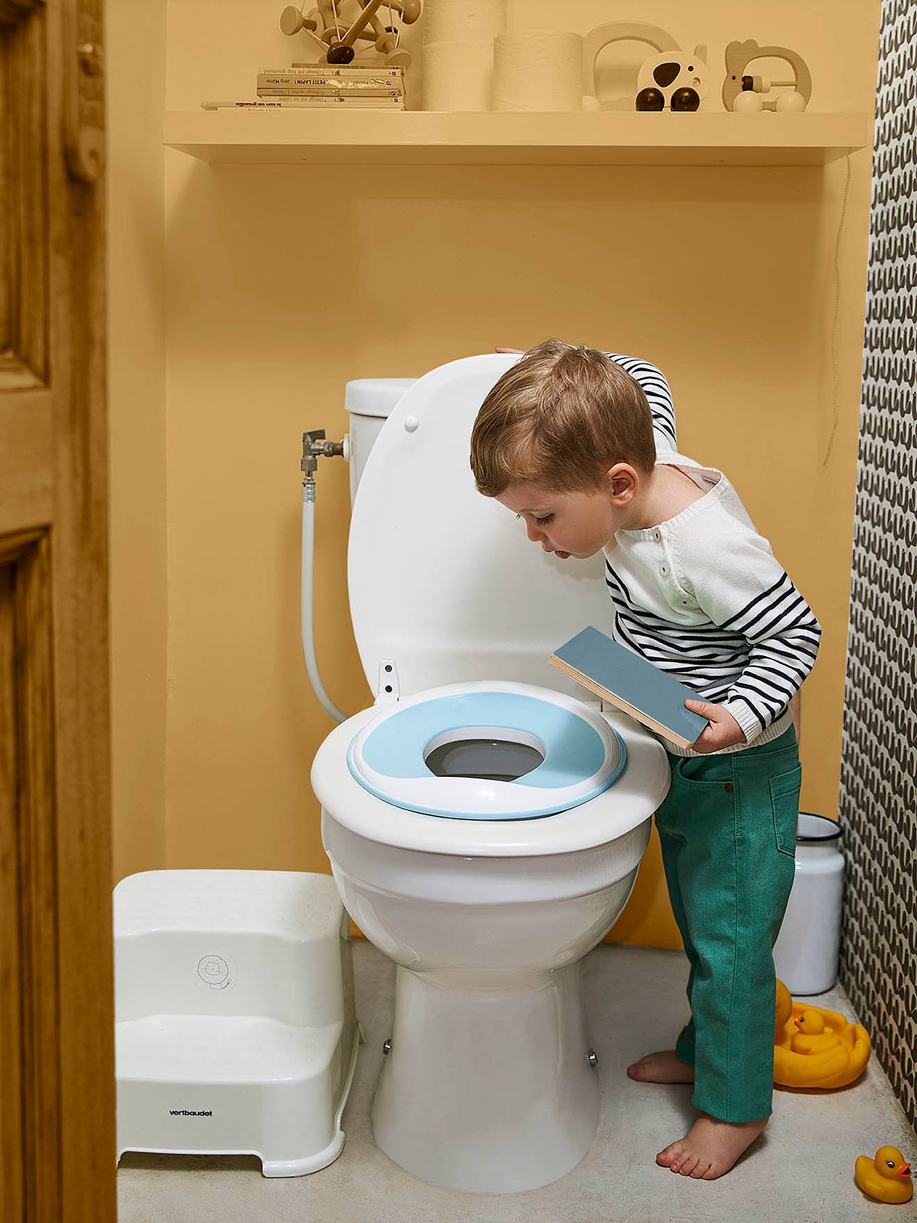 Reducteur de wc Siège de Toilette Enfant Pliable, Reducteur de