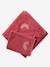 Cape de bain personnalisable et gant de toilette blanc+bleu moyen+framboise+ocre+rose poudré+vert bleuté+vert céladon 18 - vertbaudet enfant 