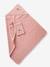 Cape de bain personnalisable et gant de toilette blanc+bleu moyen+framboise+ocre+rose poudré+vert bleuté+vert céladon 27 - vertbaudet enfant 