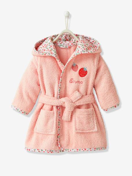 Peignoir de bain 1-2 ans - Jacquard Flower