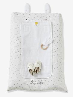 Puériculture-Matelas, accessoires de lange-Housse matelas à langer personnalisable Lapin