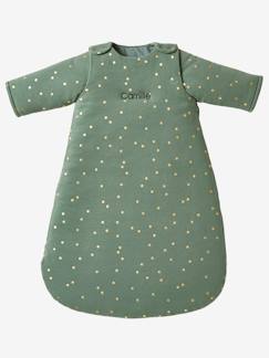 Vêtements bébé et enfants à personnaliser-Gigoteuse manches amovibles GREEN FOREST