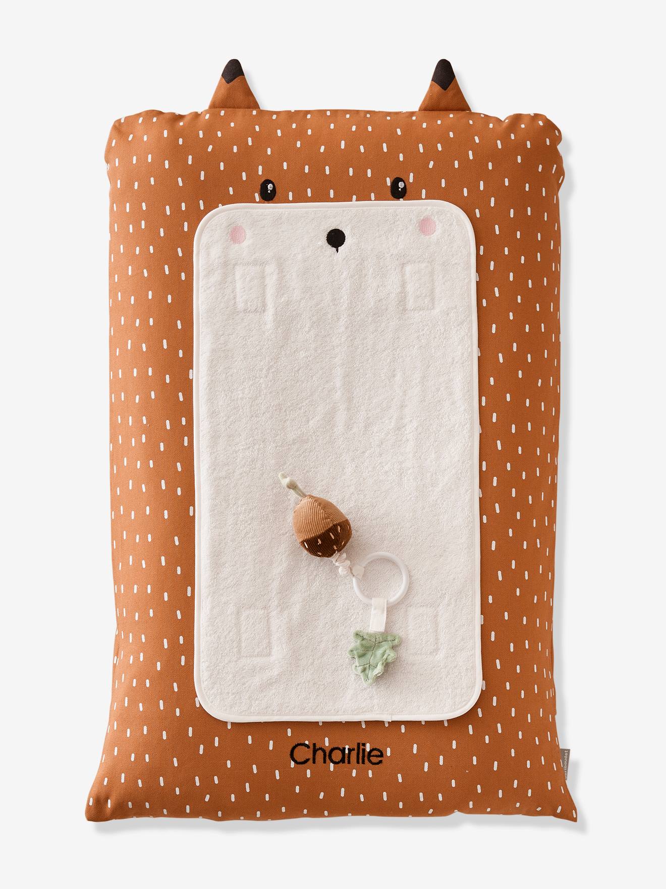 Housse matelas à langer Renard marron (Vertbaudet) - Image 1