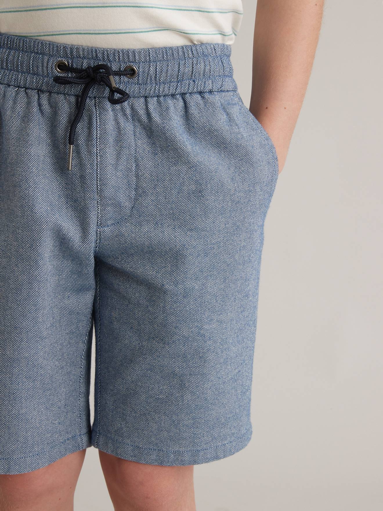 Bermuda Garçon Oxford Cyrillus Bleu