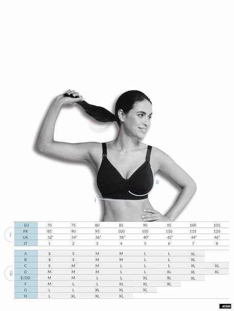 Soutien-gorge biologique grossesse et allaitement sans coutures NATUREL 4 - vertbaudet enfant 
