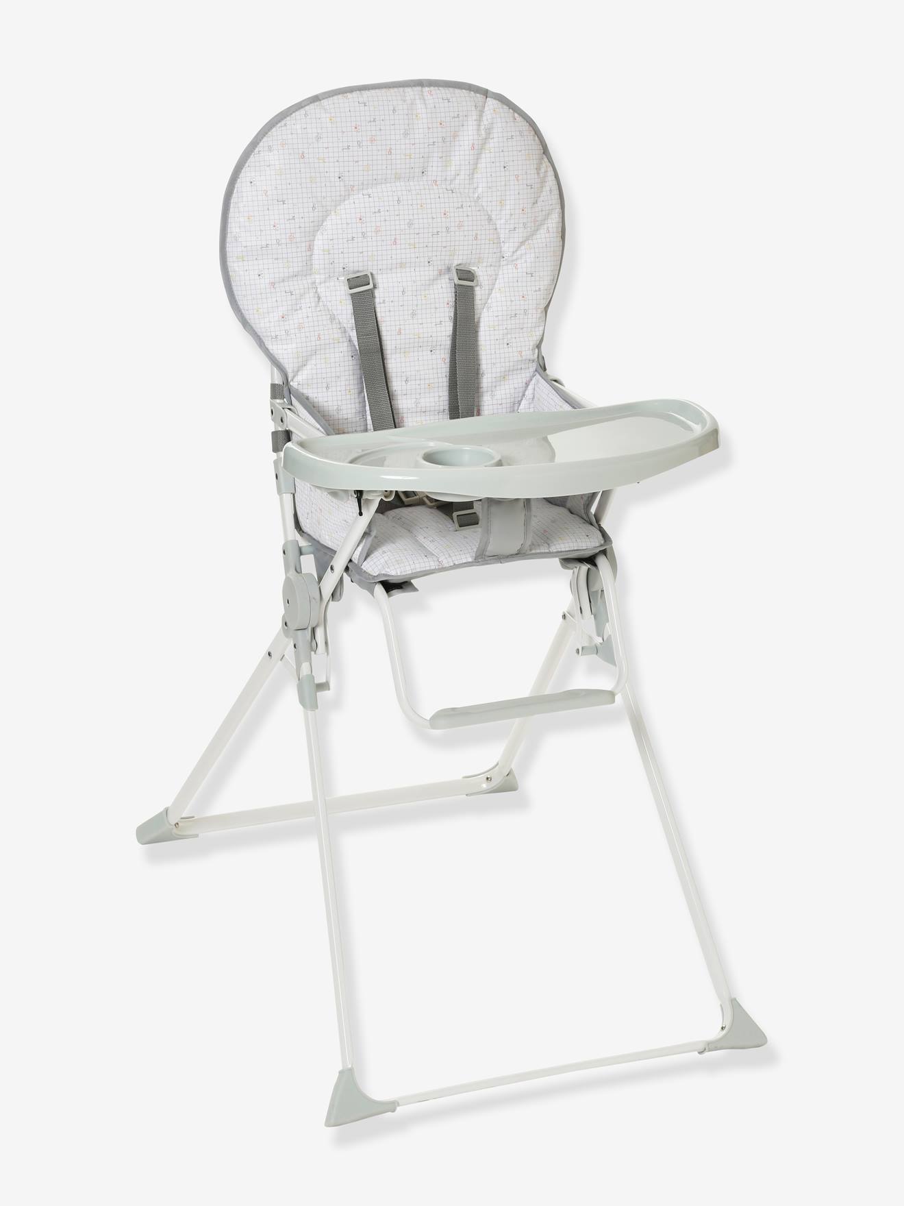 Chaise haute Easyseat blanc clair imprime
