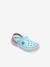 Sabots bébé Crocband Clog T CROCS™ BALLERINA PINK+ICE BLUE / WHITE+PEPPER GRAPHITE 7 - vertbaudet enfant 