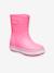 Bottes de pluie enfant Crocband Rain Boot K CROCS(TM) Pink Lemonade / Lavender 1 - vertbaudet enfant 