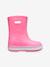 Bottes de pluie enfant Crocband Rain Boot K CROCS(TM) Pink Lemonade / Lavender 2 - vertbaudet enfant 