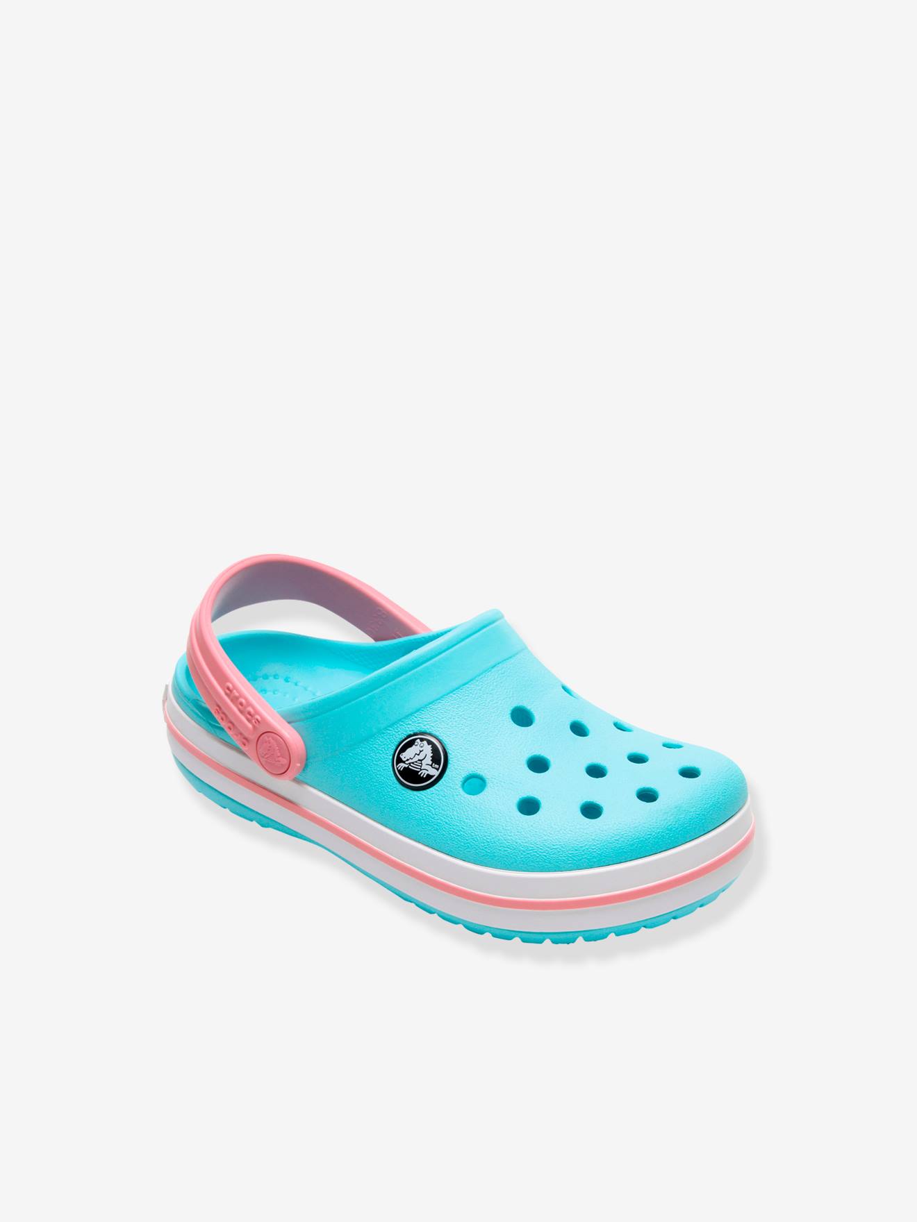 Sabots enfant Crocband Clog K CROCS ice blue / white