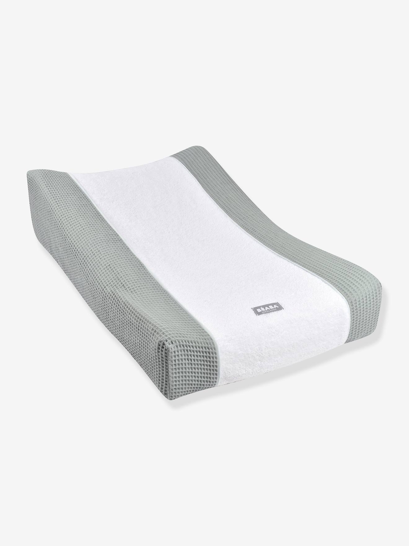 Drap-housse pour matelas à langer BEABA Sofalange vert d'eau