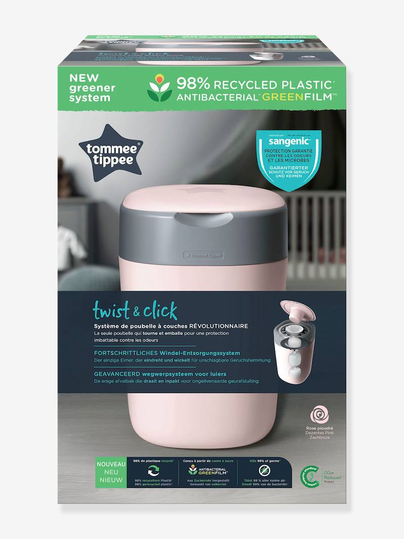 Poubelle à couches Twist & click Tommee Tippee SANGENIC bleu Tommee tippee