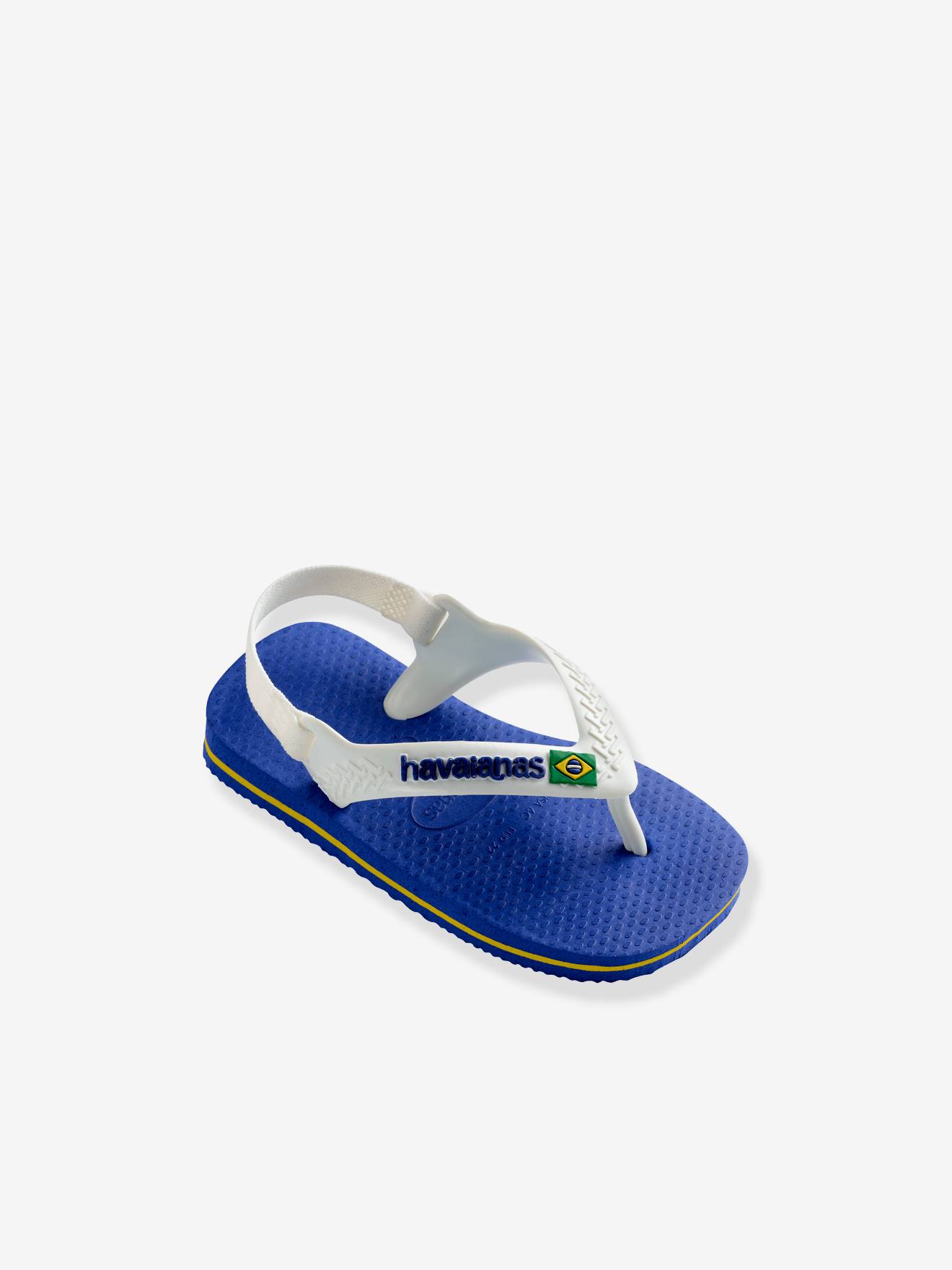 Tongs Baby Brasil Logo II marine