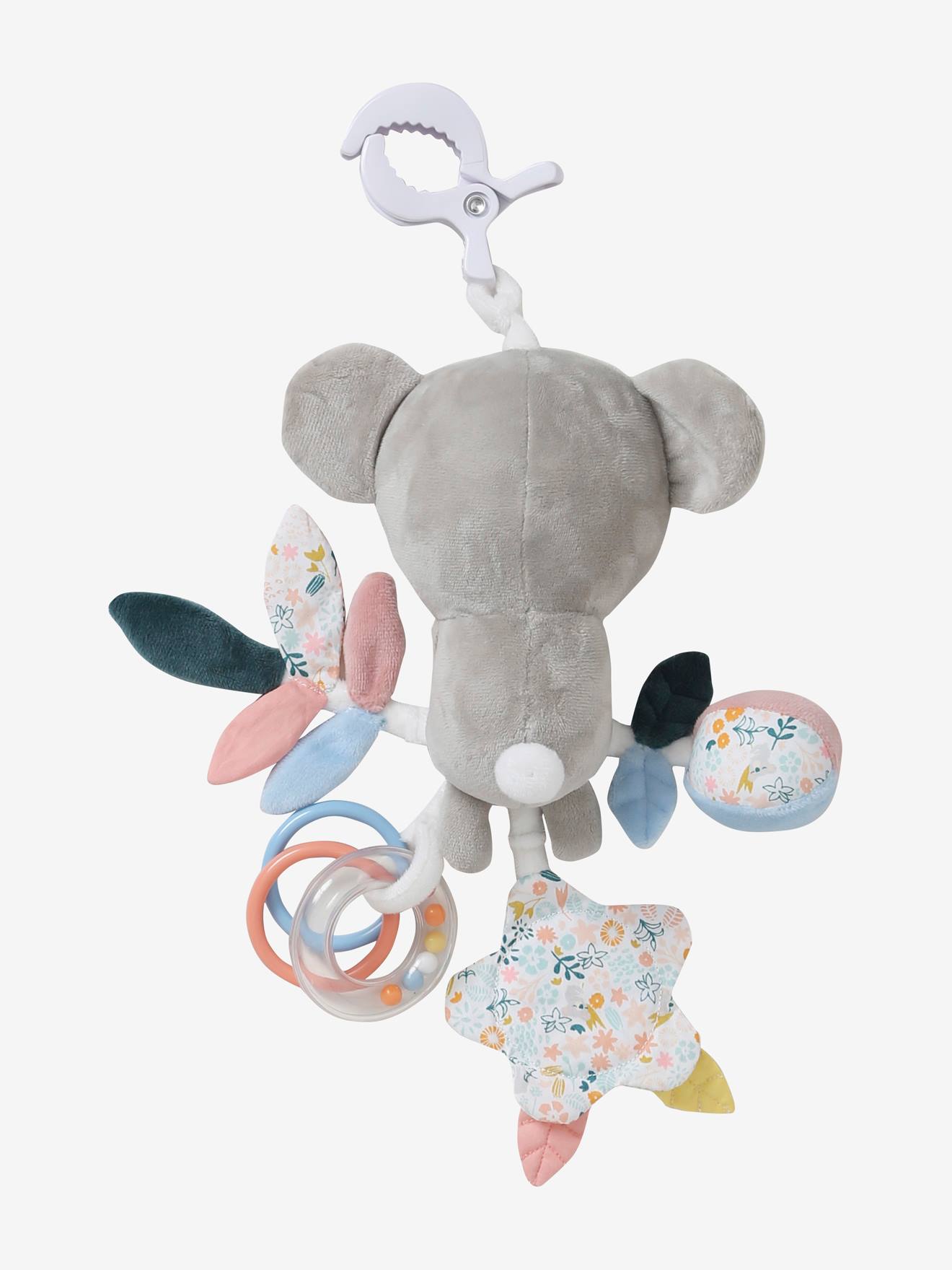 Jouet d'éveil avec pince KOALA rose - koala (Vertbaudet) - Image 2