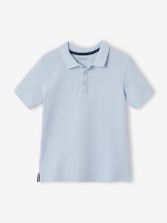 Garçon-T-shirt, polo, sous-pull-Polo-Polo manches courtes broderie poitrine garçon Oeko-Tex®