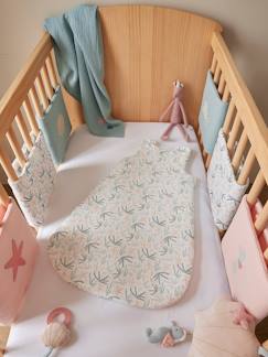 Linge de maison et décoration-Linge de lit bébé-Gigoteuse-Gigoteuse sans manches en gaze de coton personnalisable SOUS L'OCÉAN