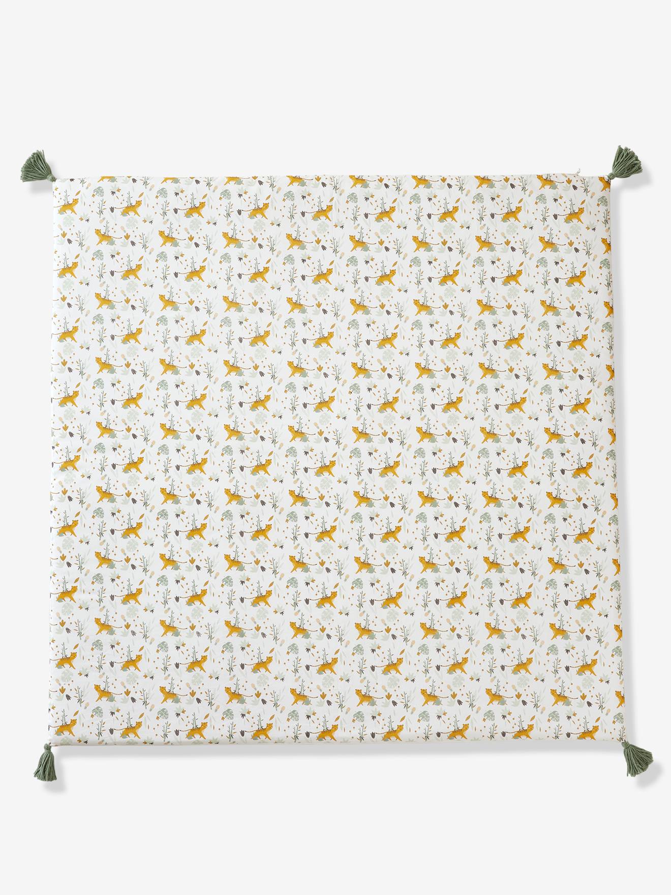 Tapis photo bébé personnalisable HANOÏ écru / multicolore (Vertbaudet) - Image 3