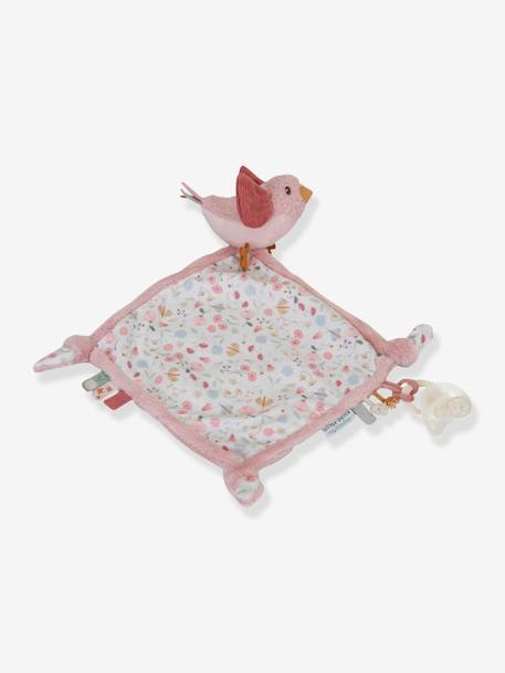Doudou carré - LITTLE DUTCH oiseau Flower & butterfly+poule Little Farm 2 - vertbaudet enfant 