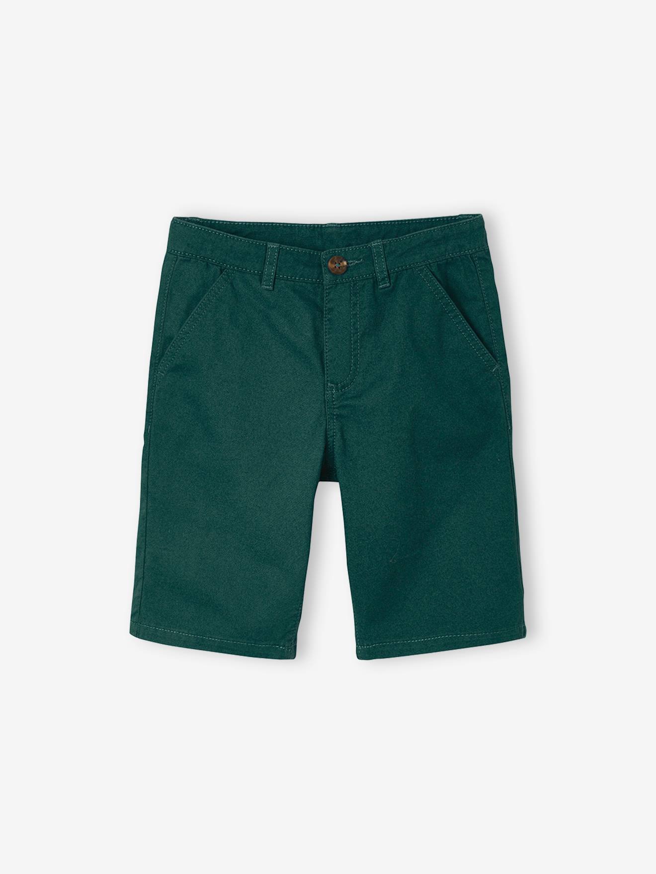 Short Bermuda Long Lotto Pour Enfant Garçon - Taille 9-10 Ans, Blanc - 100% Polyester, Occasion Très Bon état