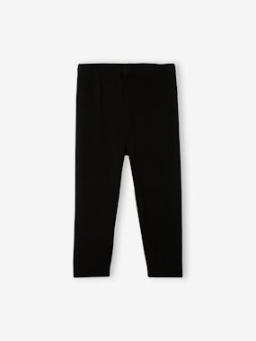 Legging Fille Mi-mollet Vertbaudet - 95% Coton, 5% élasthanne, Taille élastiquée, Label Oeko-Tex