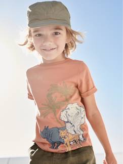 Garçon-Tee-shirt motifs animaux de la jungle garçon