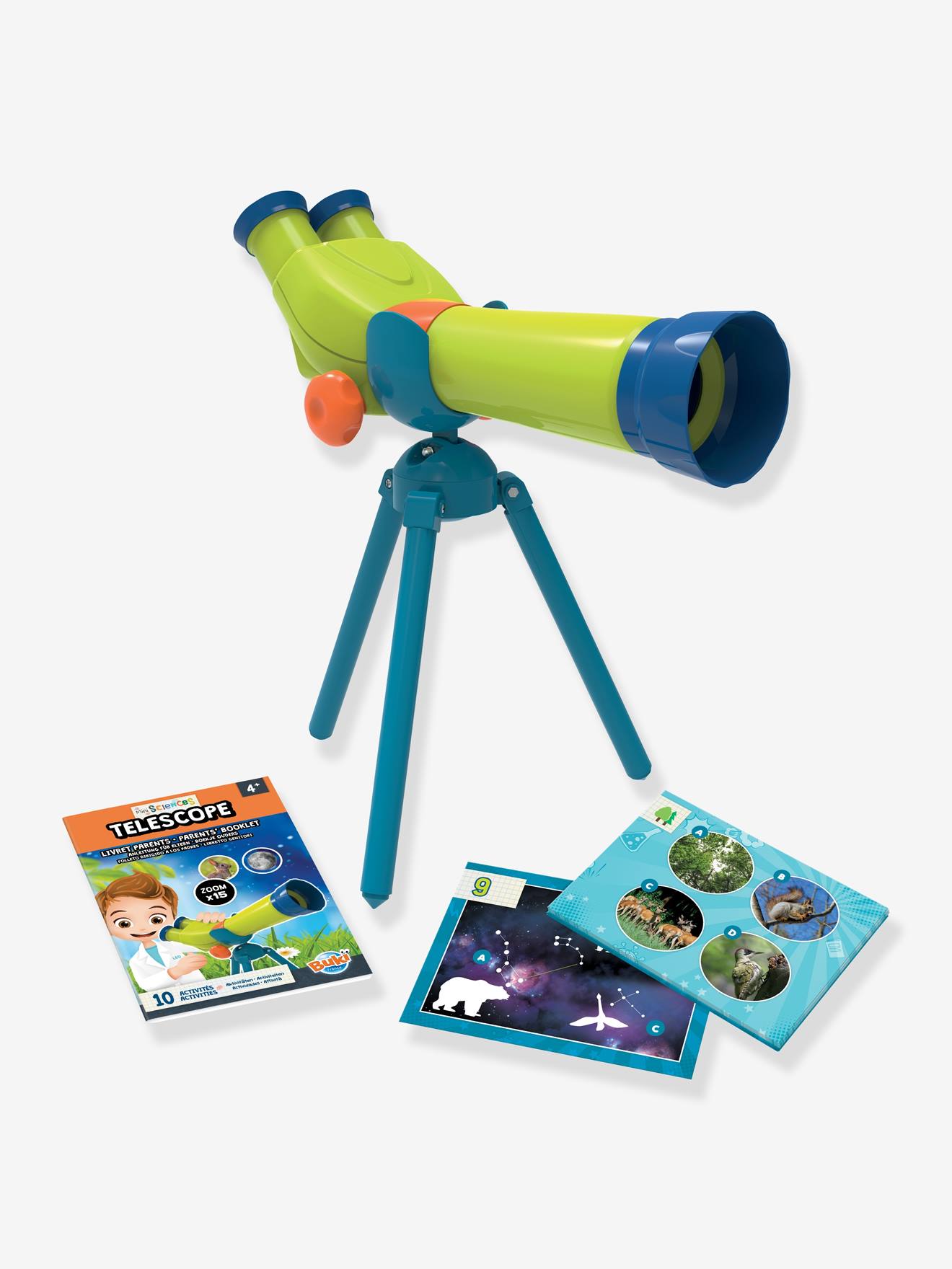 Mini Sciences - Télescope - BUKI vert