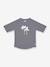 T-shirt manches courtes anti-UV LÄSSIG blanc imprimé+écru+gris+rouille 8 - vertbaudet enfant 