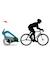 Poussette Zeno bike One Box CYBEX noir+turquoise 18 - vertbaudet enfant 