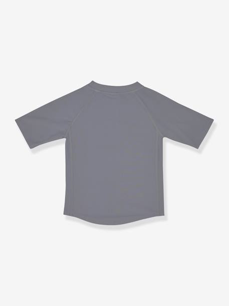 T-shirt manches courtes anti-UV LÄSSIG blanc imprimé+écru+gris+rouille 9 - vertbaudet enfant 