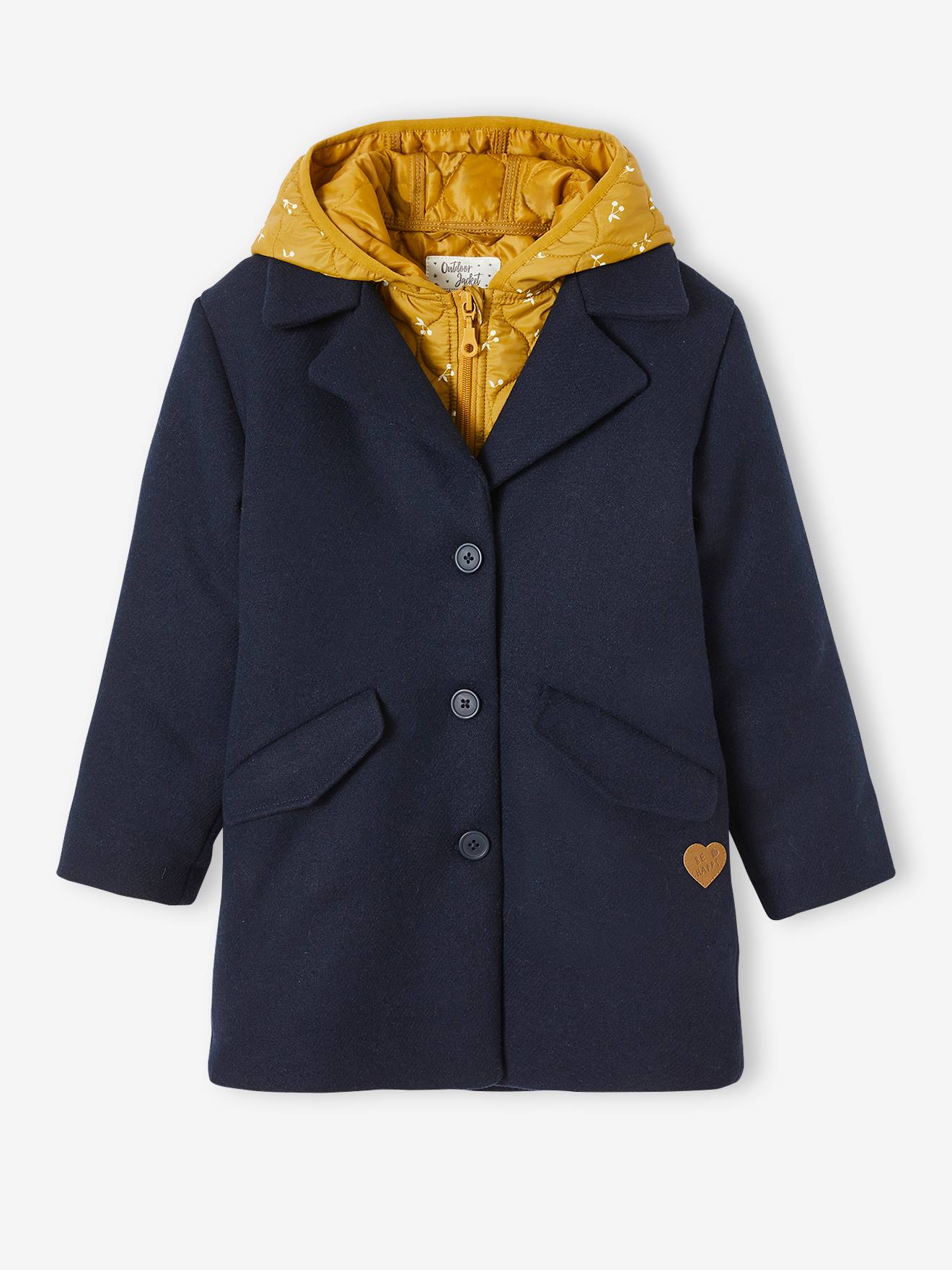 Manteau Fille Jean Bourget - Taille 6 Mois - Neuf Avec étiquettes - Vêtement Bébé Chaud Et Stylé