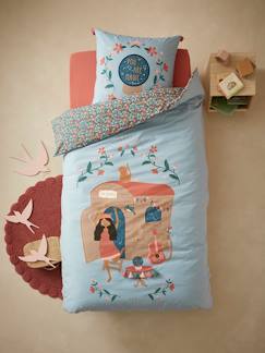 Linge de maison et décoration-Linge de lit enfant-Parure housse de couette + taie d'oreiller enfant GIPSY ROULOTTE
