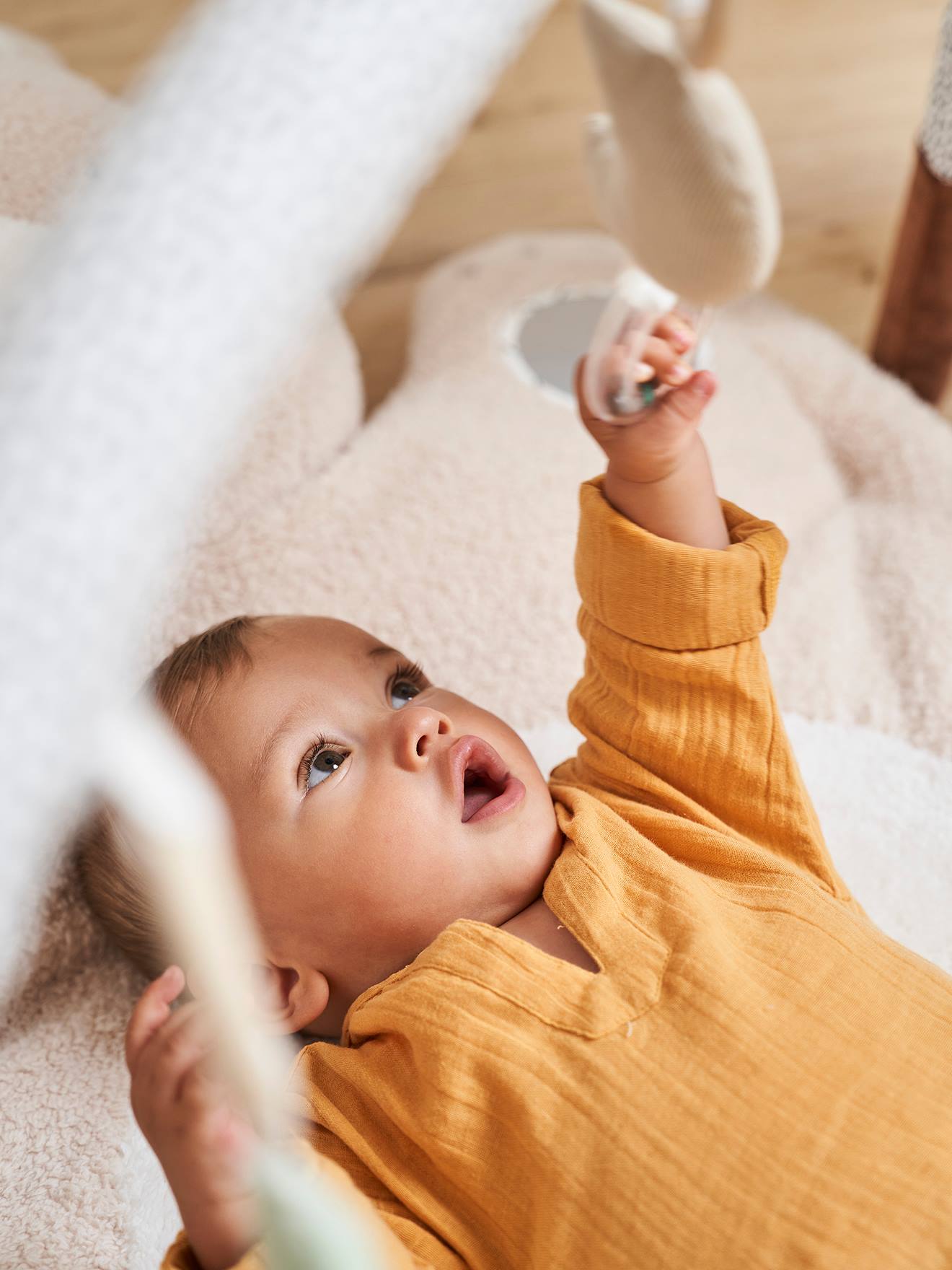Tapis d'éveil avec arche green forest (Vertbaudet) - Image 1