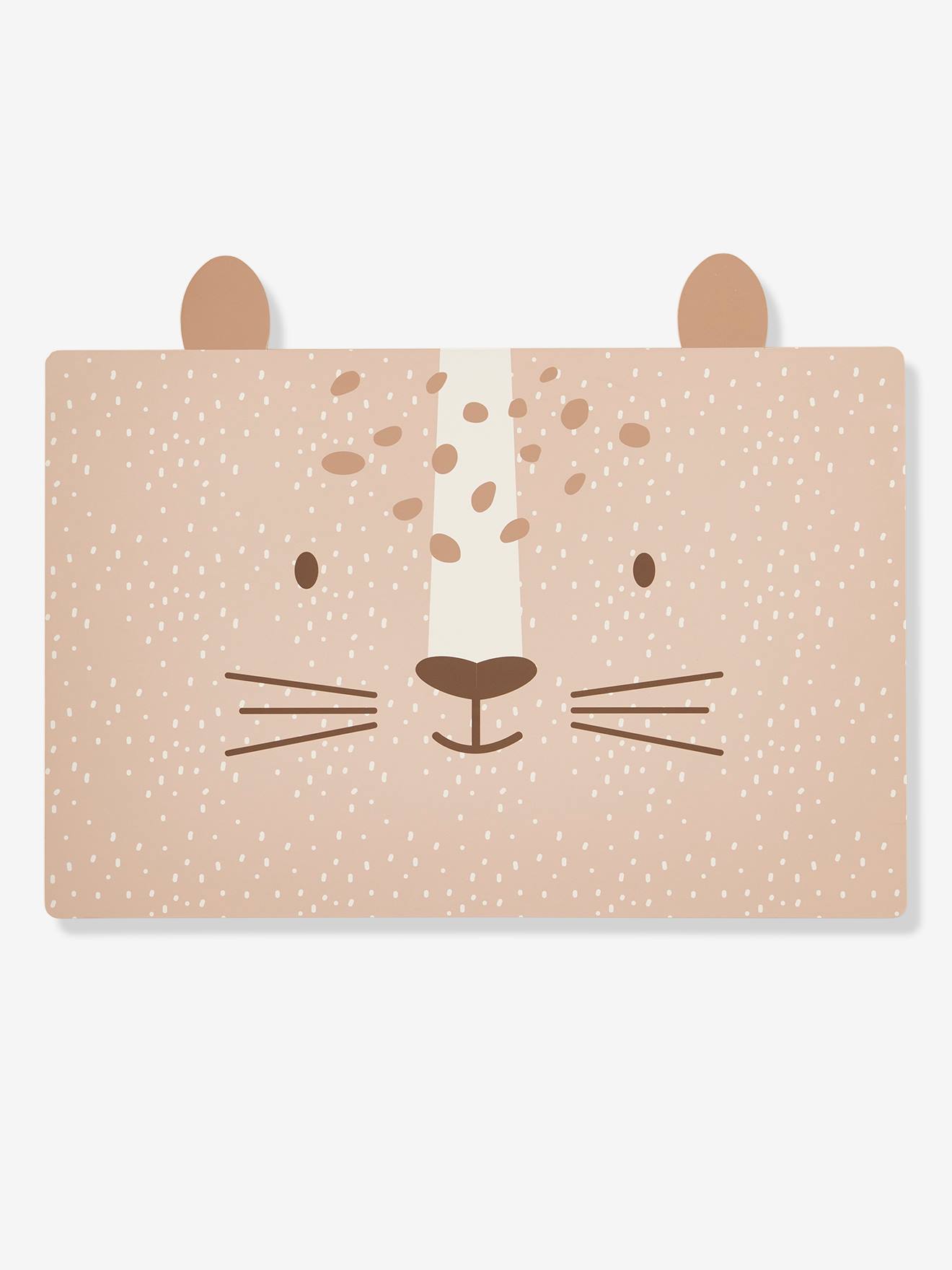 Sous-main Tigre en carton beige