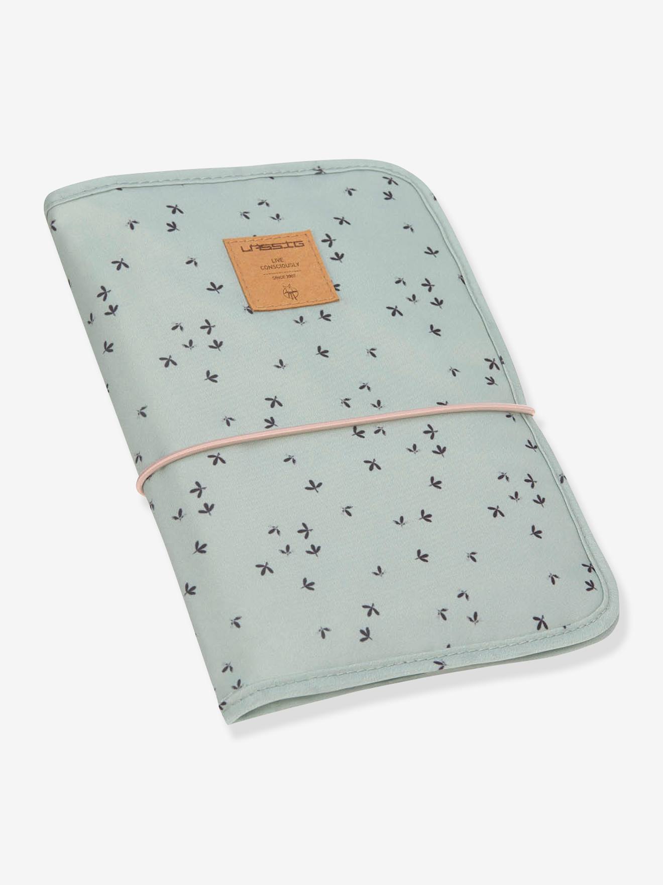 Pochette de change LÄSSIG floral menthe