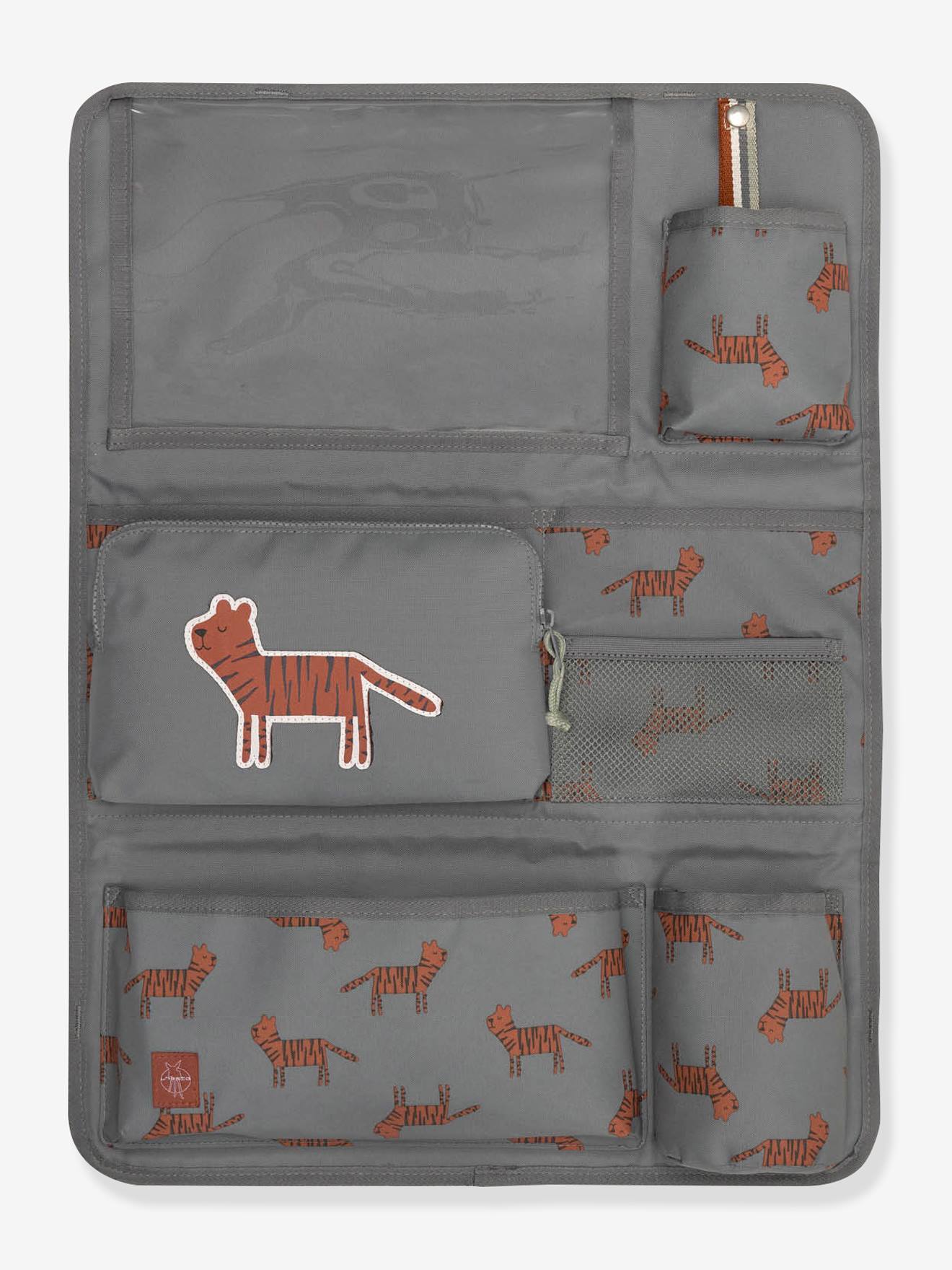 Organisateur de voiture Safari LÄSSIG taupe/tigre