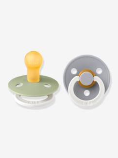Puériculture-Lot de 2 sucettes-tétines Colour, taille 1 de 0 à 6 mois