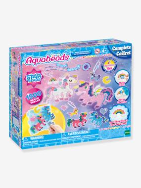 Kit Aquabeads Licornes Féériques - 1500 Perles Eau Activités Manuelles Enfants 4+