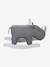 Rhinocéros à bascule FSC® GRIS CLAIR UNI AVEC DECOR 9 - vertbaudet enfant 