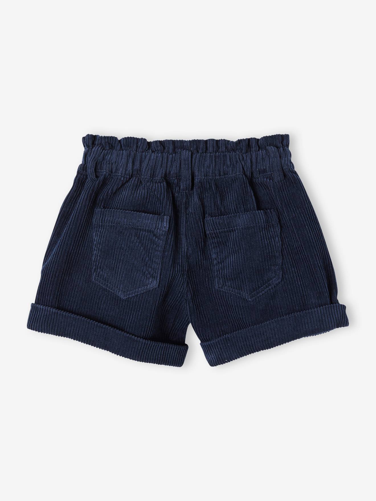 Short en velours enfant fille SMOKING | Petit Bateau